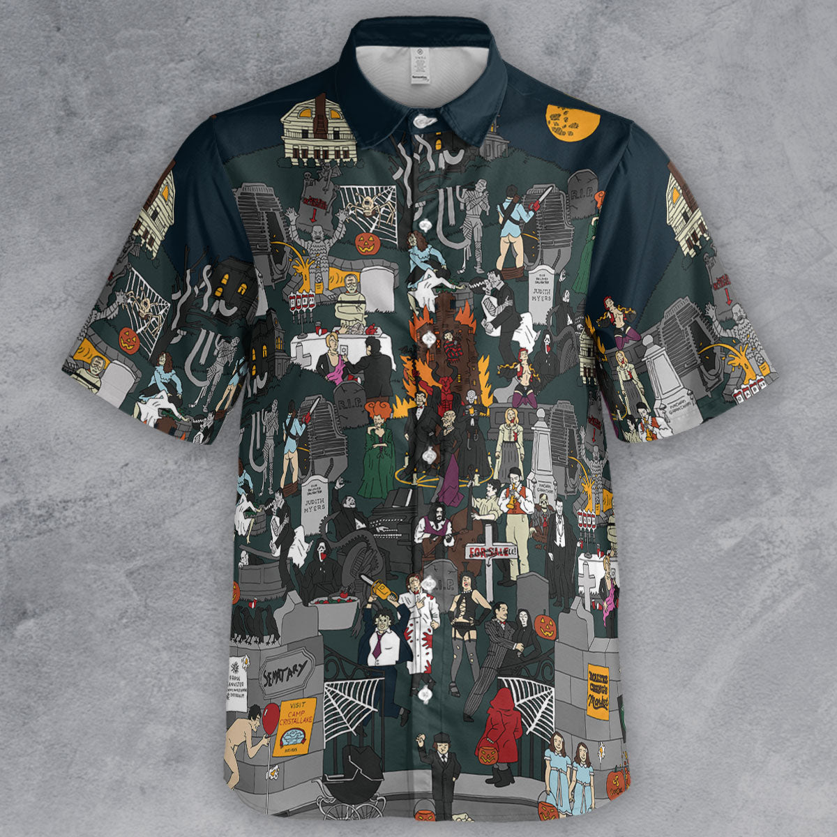 Short Sleeve Button Shirt - G7PE795L