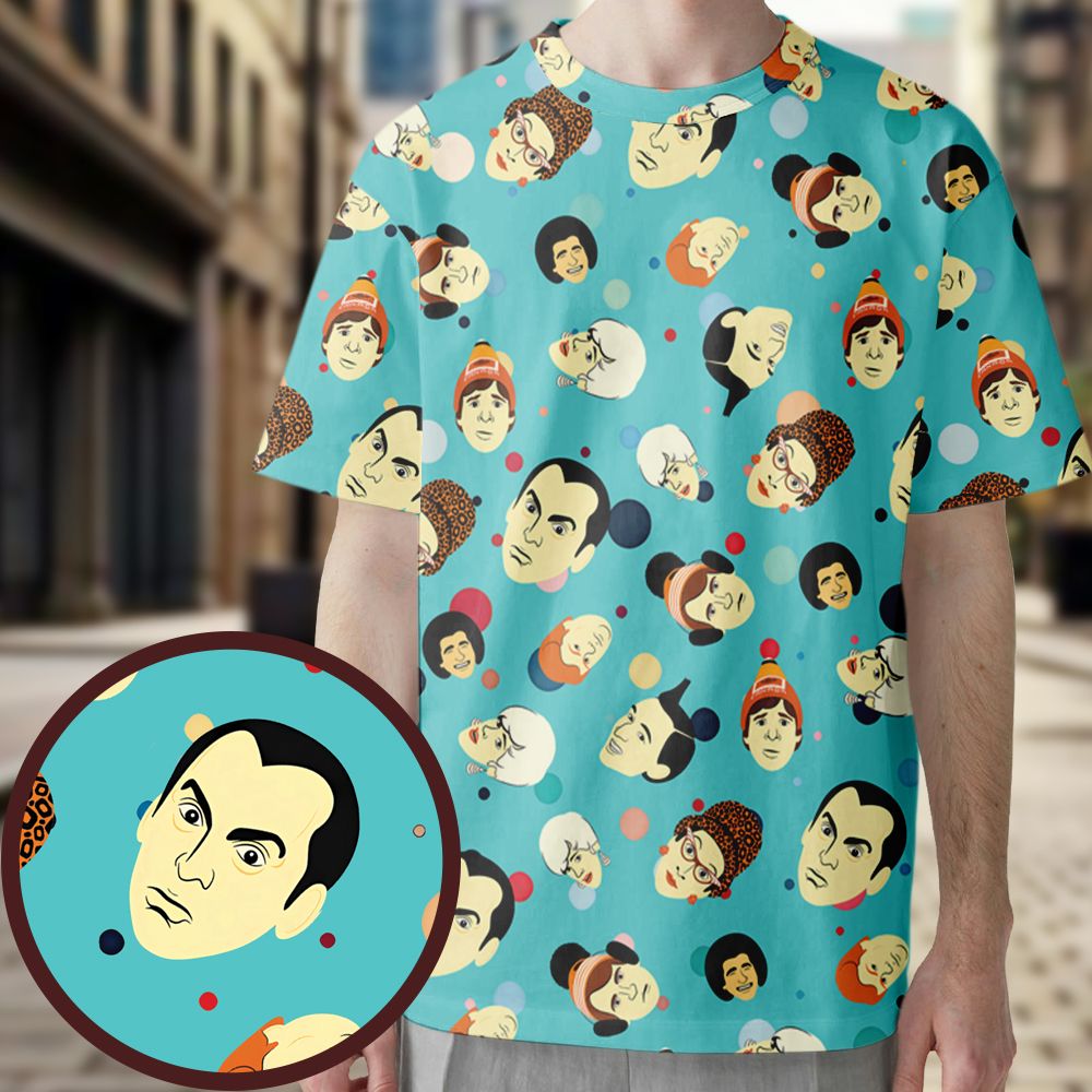 All-Over Print Unisex T-Shirt - 2968DPKY -  - 1