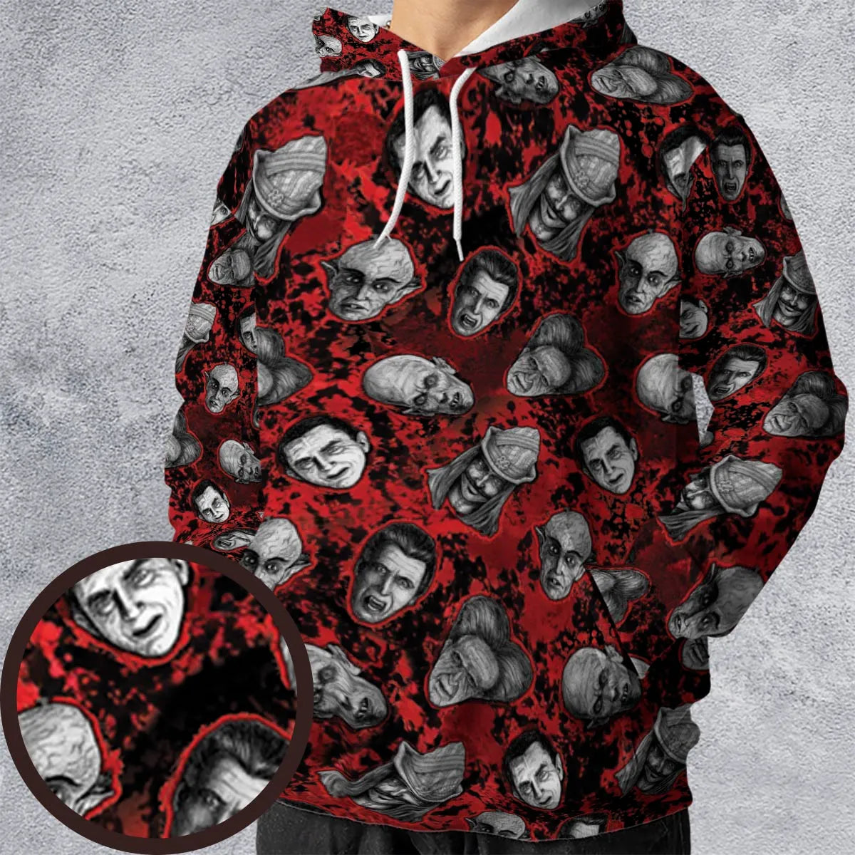 Full Print Hoodie - E6UH2CDN
