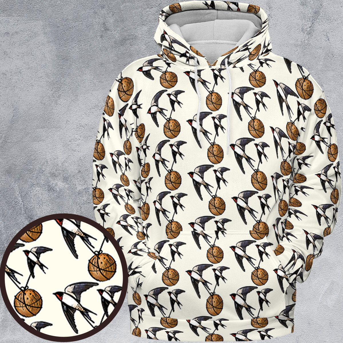 Full Print Hoodie - MUFLGRXG