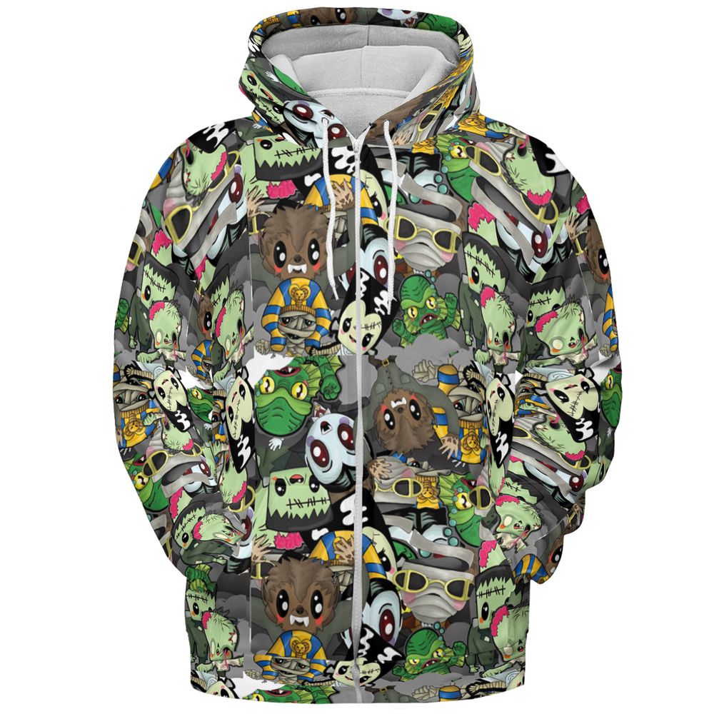 All-over Print Hoodie - 6NDZPJC8 -  - 3