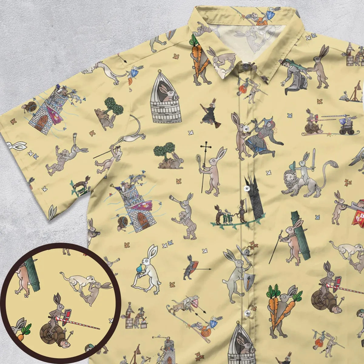 Short Sleeve Button Shirt - ASH4P71Z
