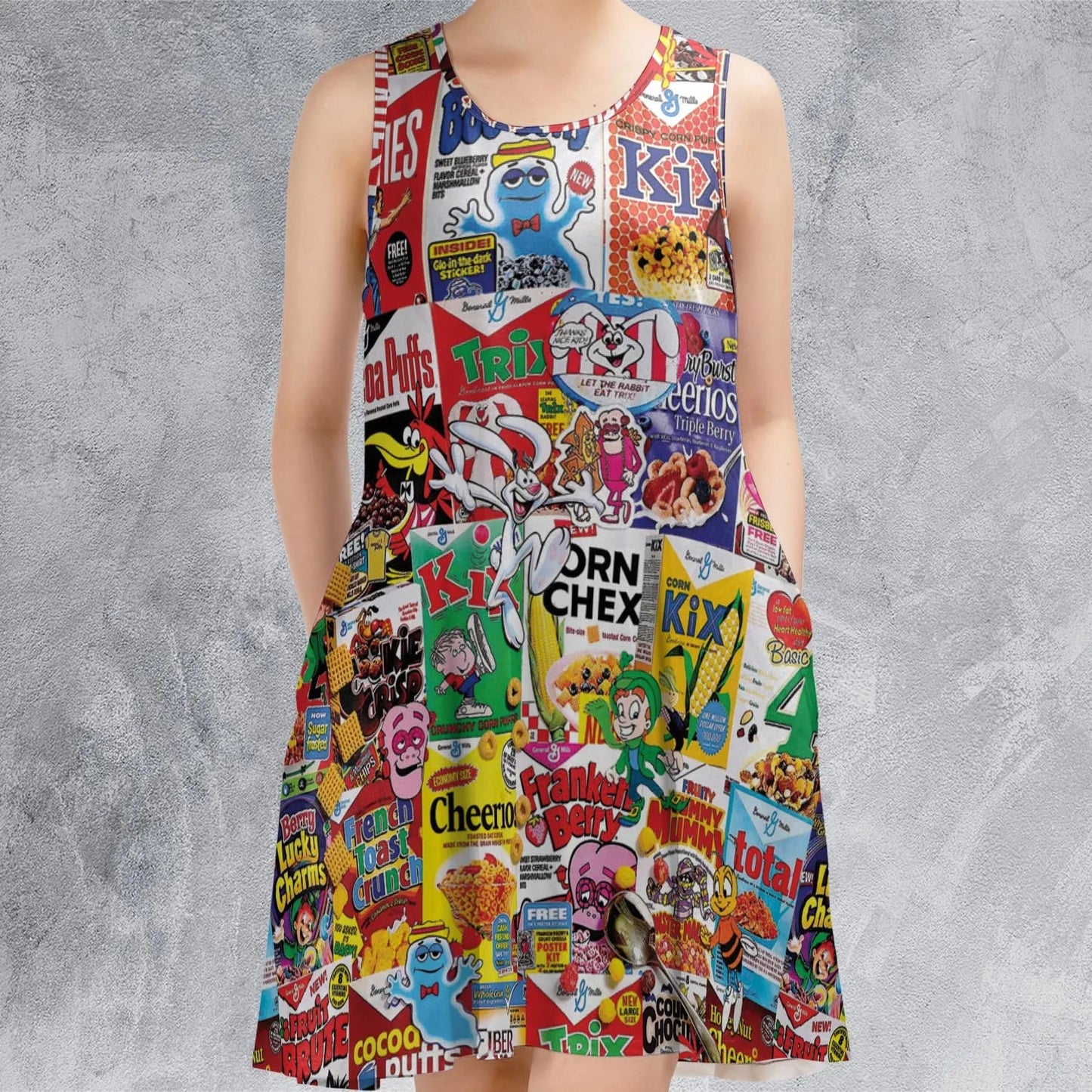 Casual Sleeveless Dress - RMFTKUMC