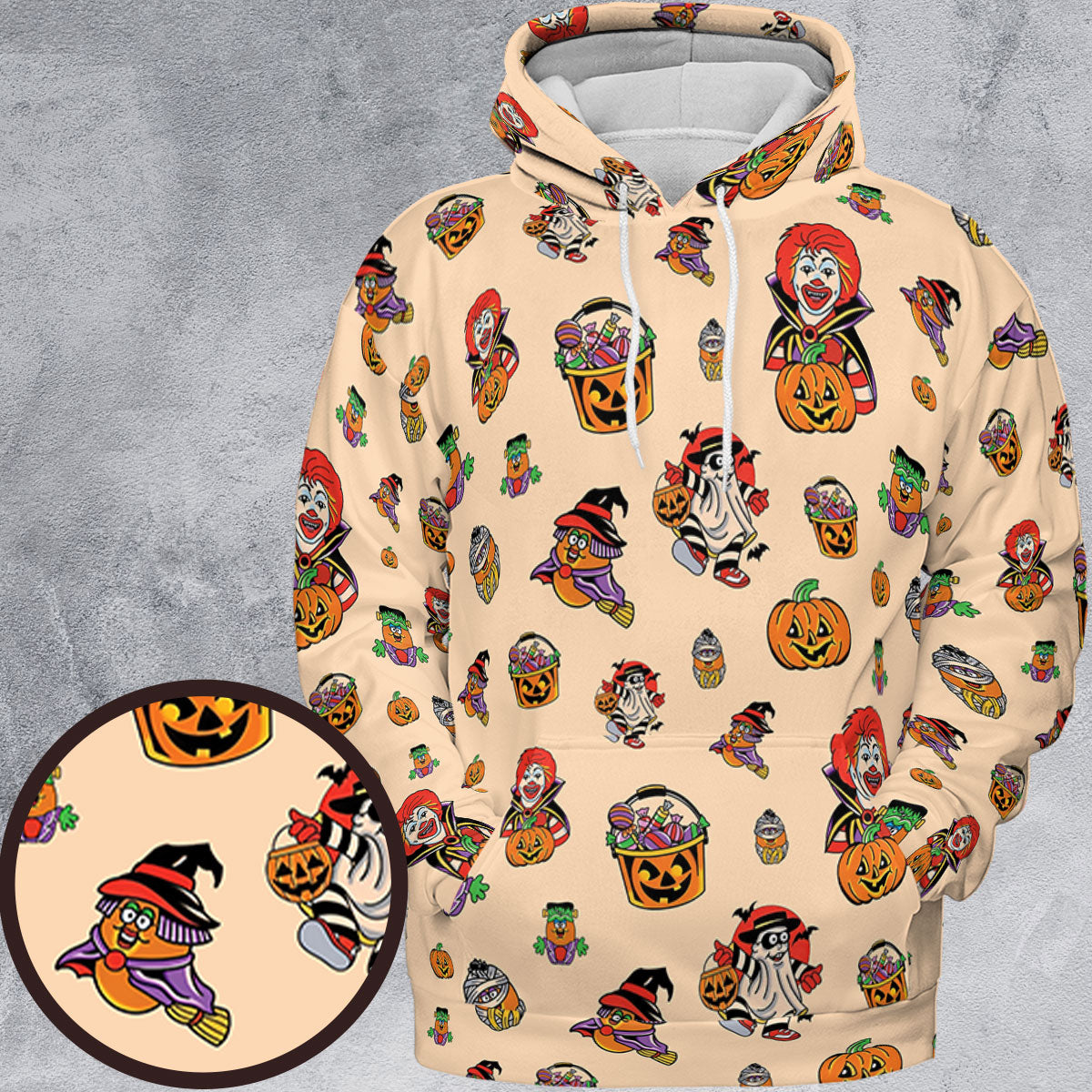 Full Print Hoodie - 3AP8Z99F