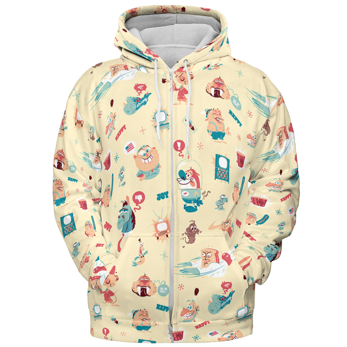 Full Print Hoodie - 4TAB6A1U