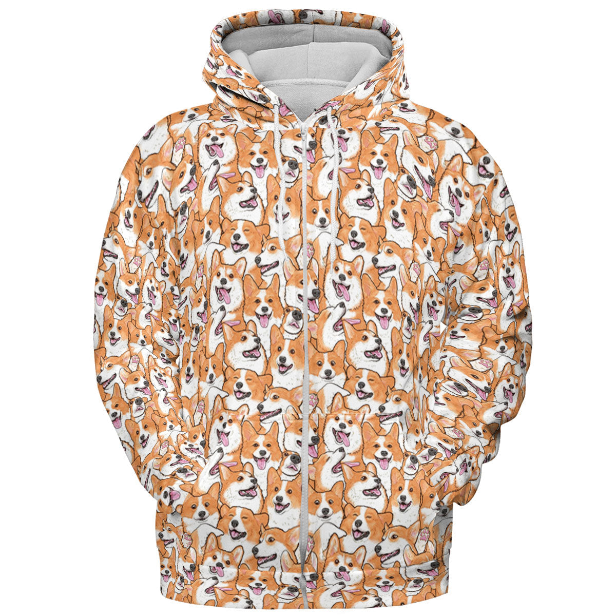 Full Print Hoodie - Q423LR29