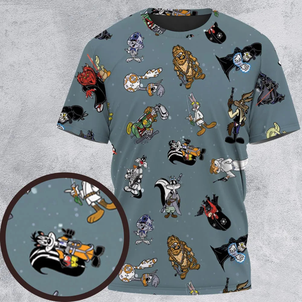 Full Print T-Shirt - E4AF3K43