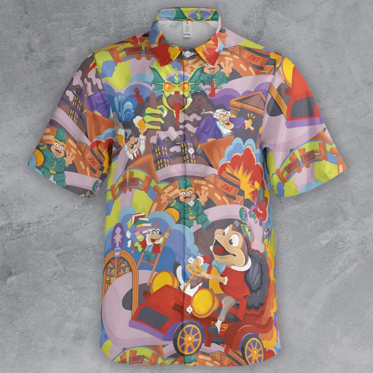 Short Sleeve Button Shirt - C75D2RYJ