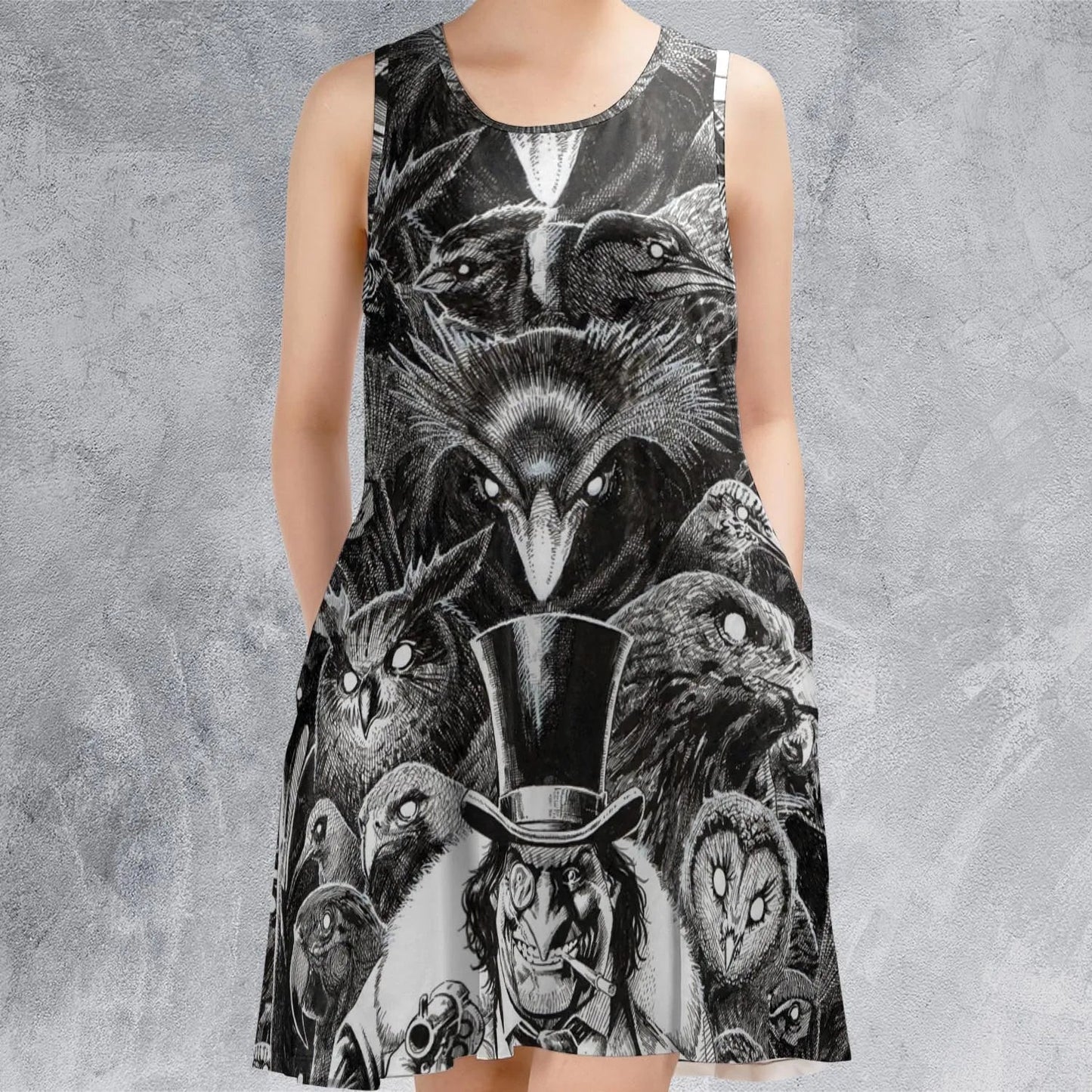 Casual Sleeveless Dress - AA5W2Z33