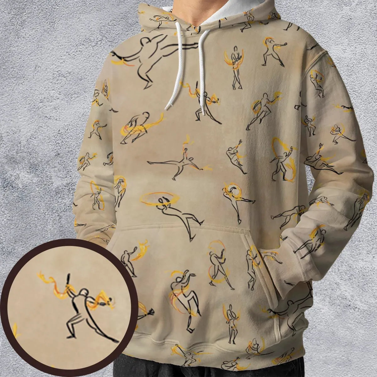 Full Print Hoodie - HP8QC7KC