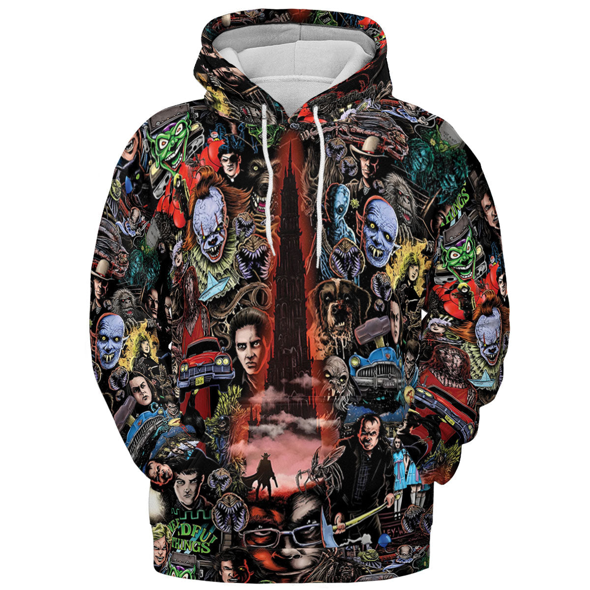 Full Print Hoodie - 7LES4LU3