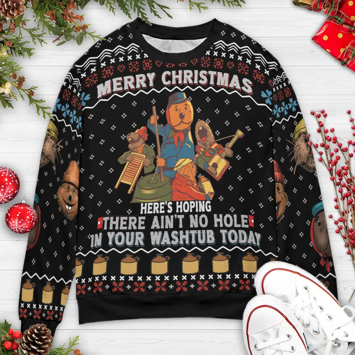 Ugly Christmas Sweatshirt - 1VDGBGG3