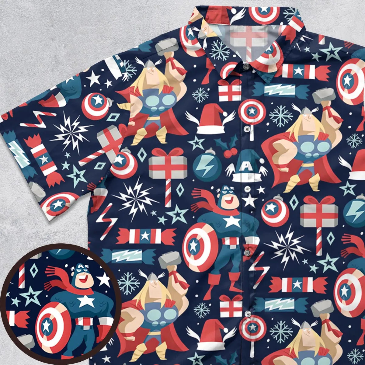 Short Sleeve Button Shirt - 8KDZC286
