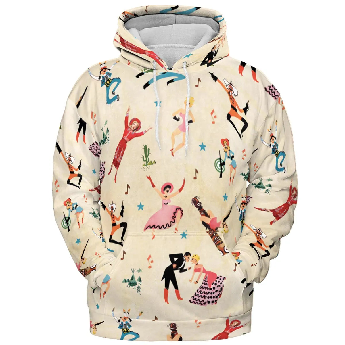 Full Print Hoodie - 18FFZD7Q