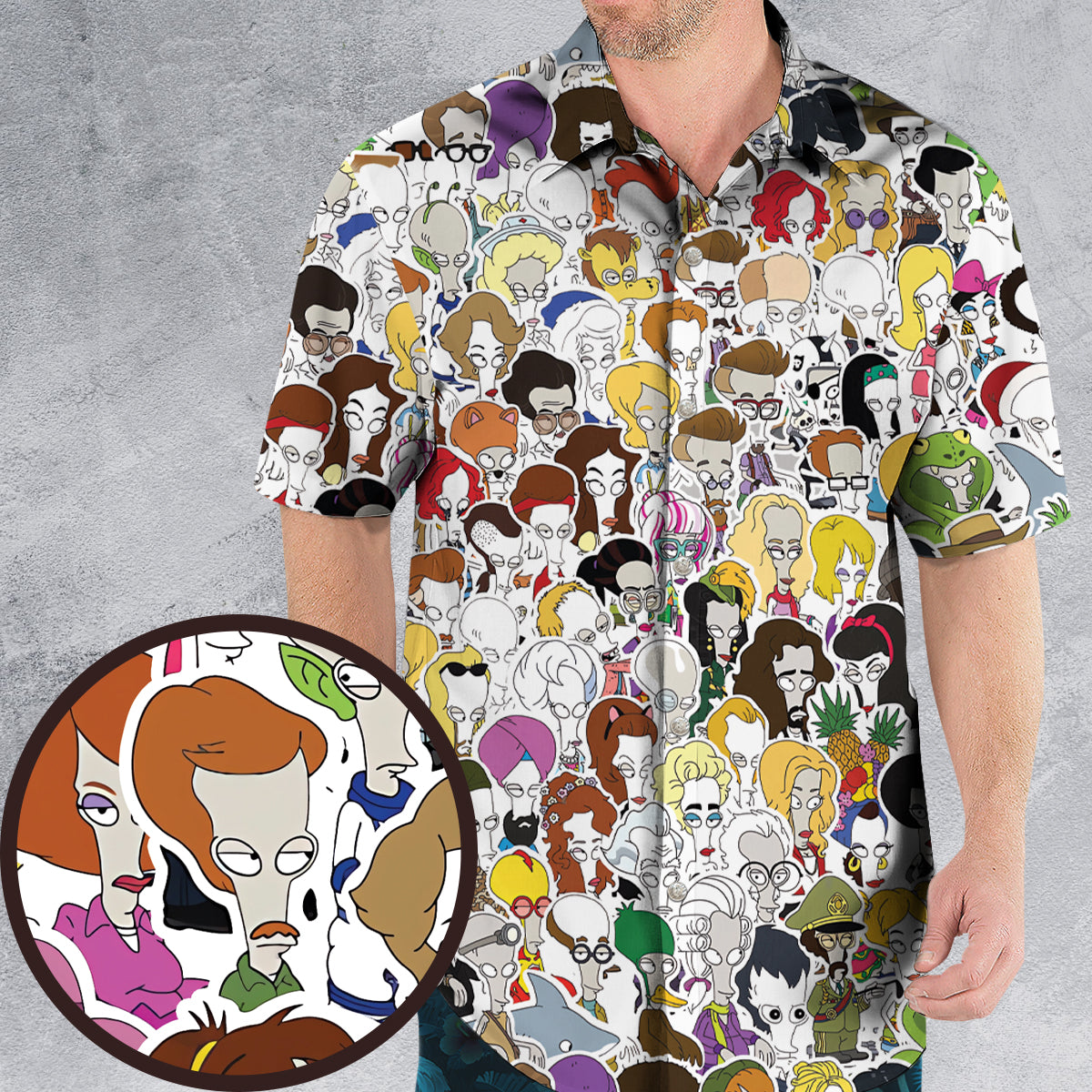 Hawaiian Shirt - CGCGBUGE