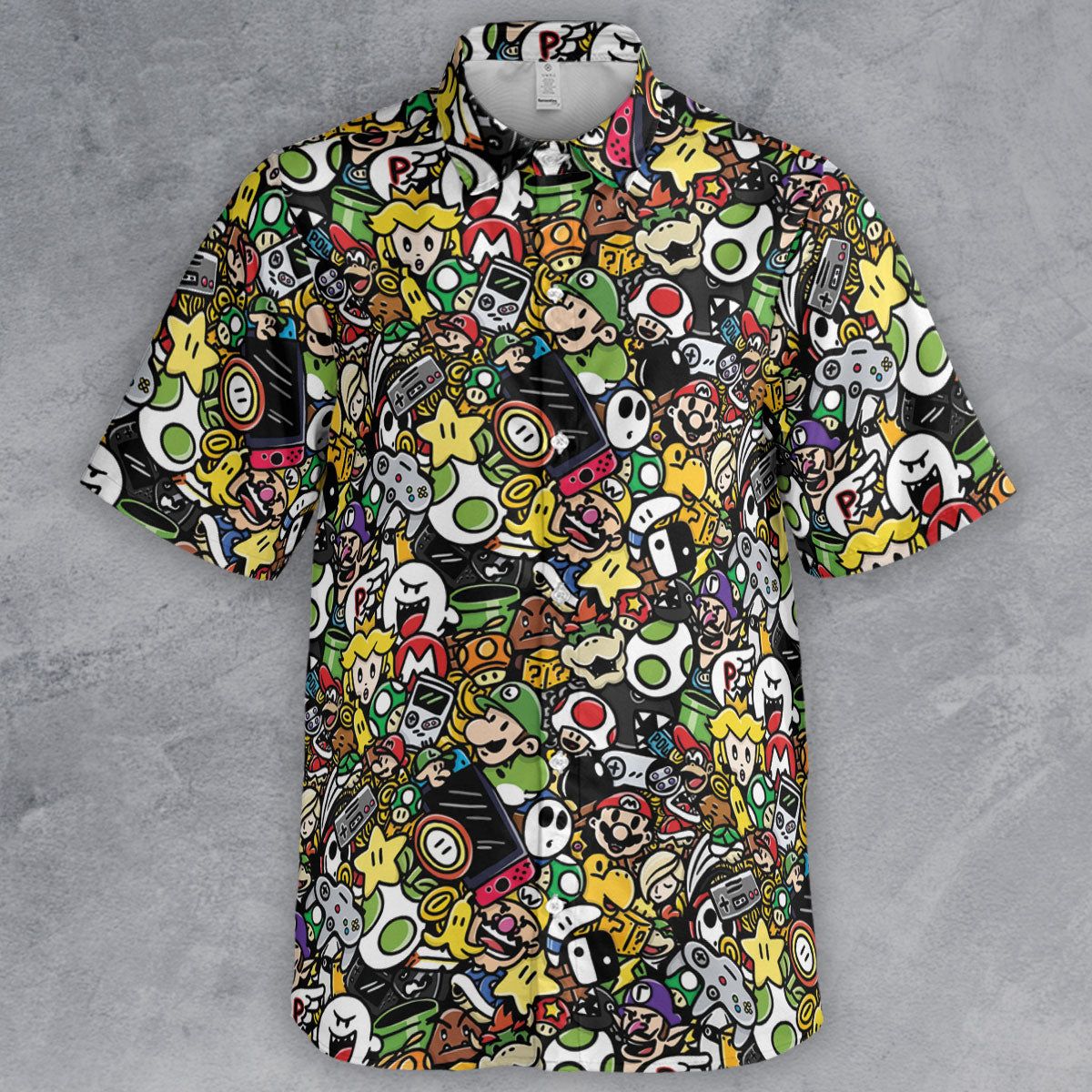Short Sleeve Button Shirt - MJ8U5Y4N