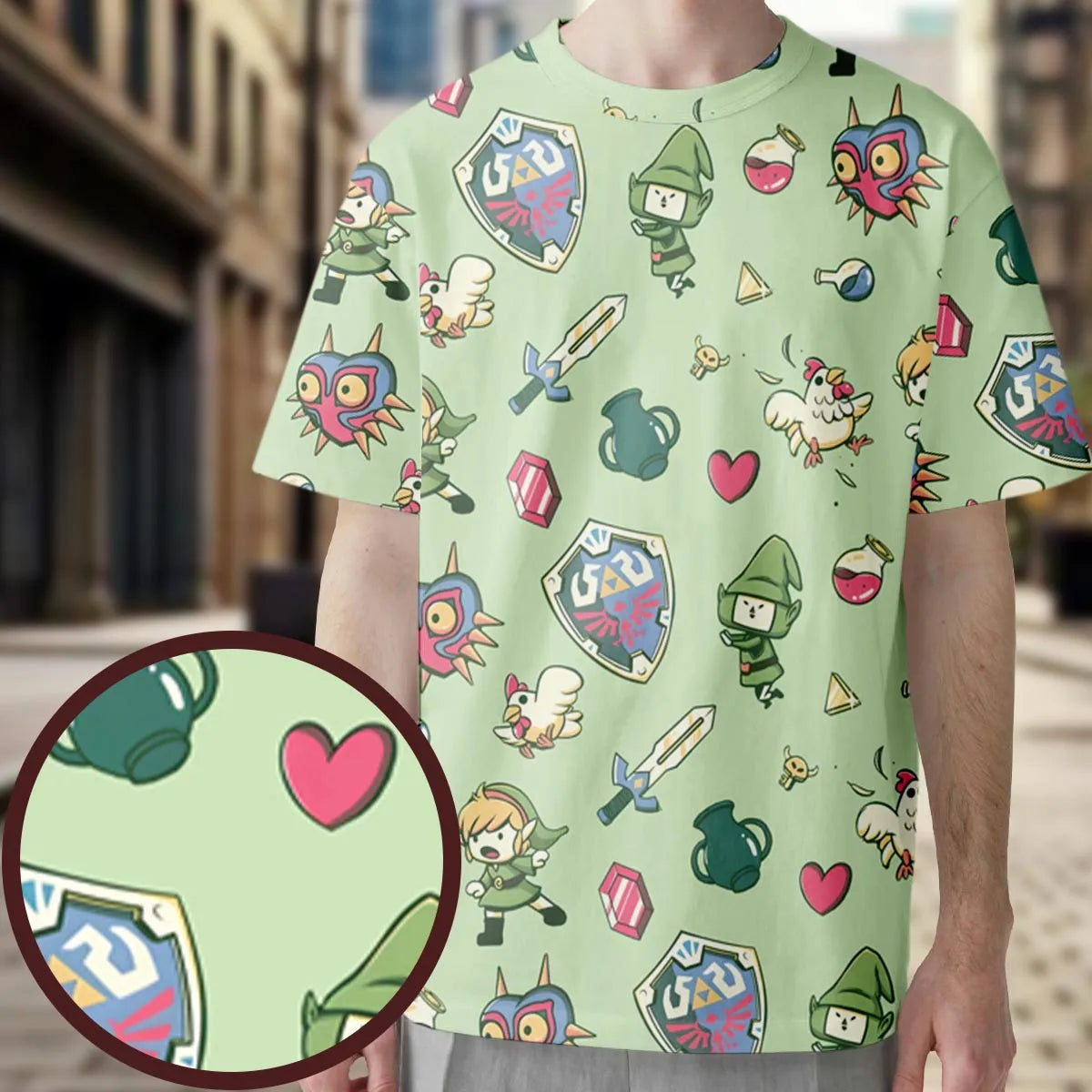 Full Print T-Shirt - GQFK9V1H