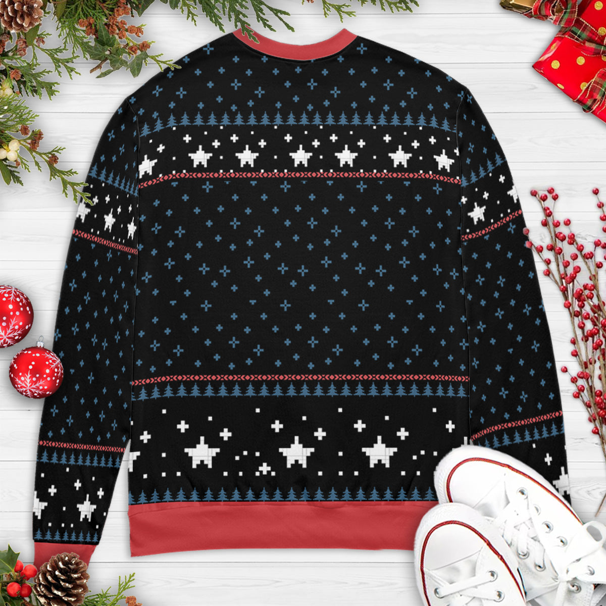 Ugly Christmas Sweatshirt - HQNKK2TS