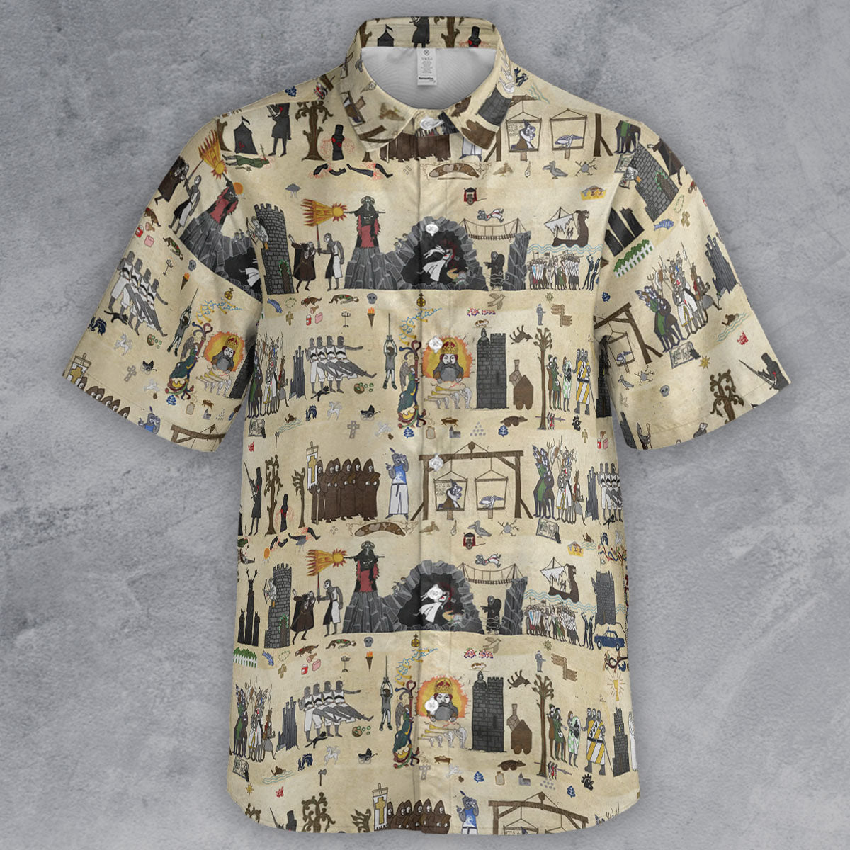 Short Sleeve Button Shirt - BGSNJEUR