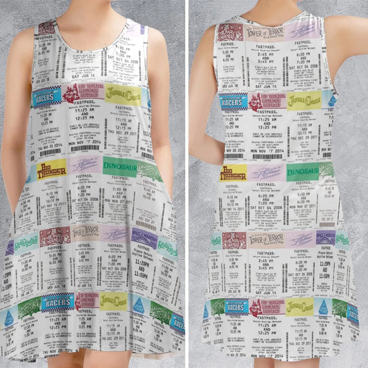 Casual Sleeveless Dress - 2GCV4UMR