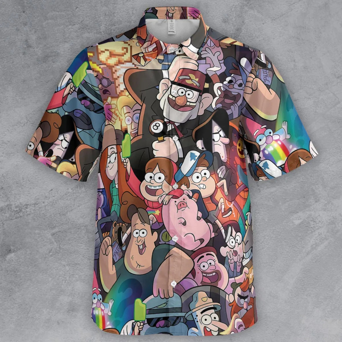 Short Sleeve Button Shirt - UZZPY855