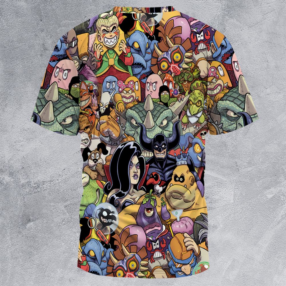 All-Over Print Unisex T-Shirt - 5YSN2T8T -  - 4