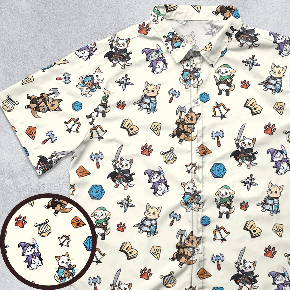 Short Sleeve Button Shirt - L3VUZY5E