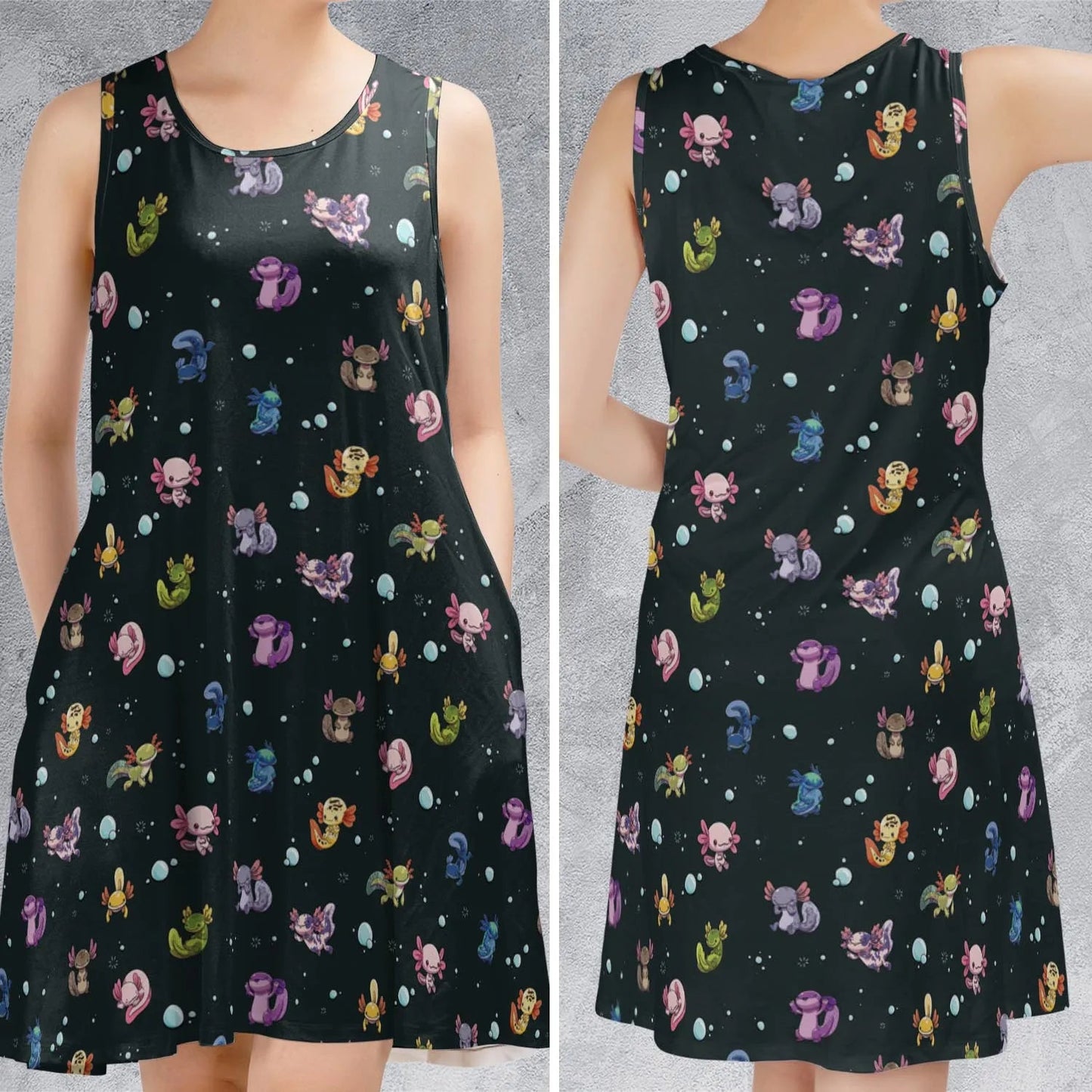Casual Sleeveless Dress - R5HXL31K