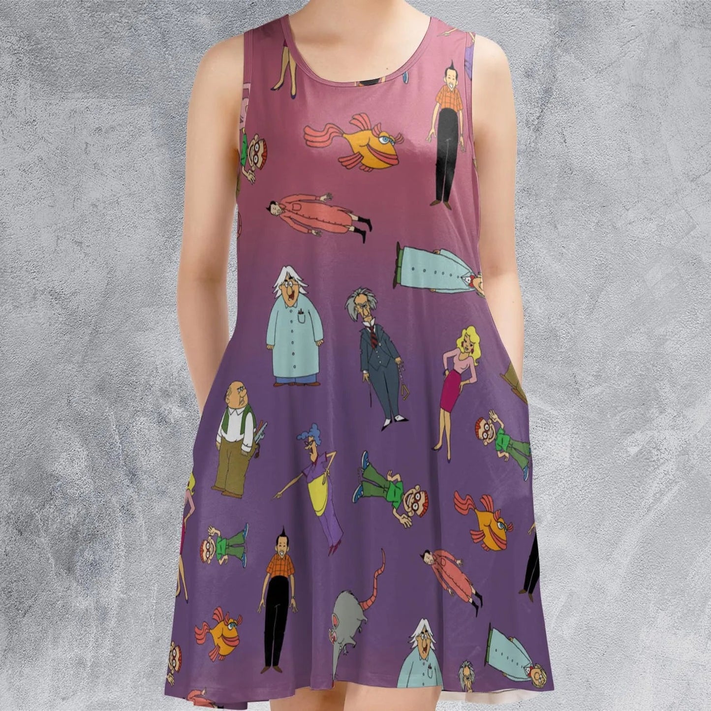 Casual Sleeveless Dress - LP28317B
