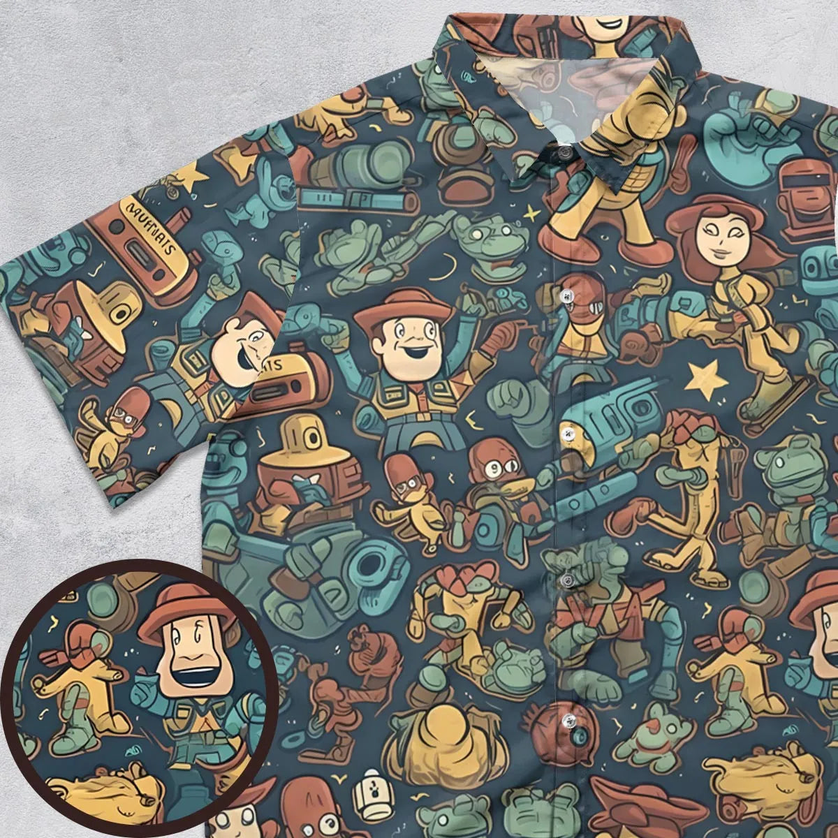 Short Sleeve Button Shirt - ZP2QBJWE