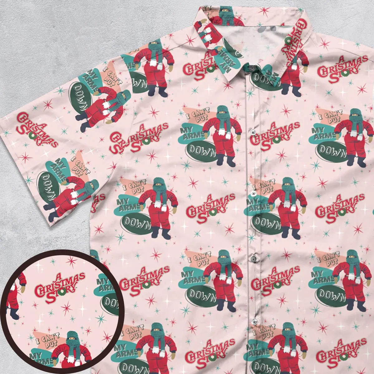 Short Sleeve Button Shirt - 763A41SV