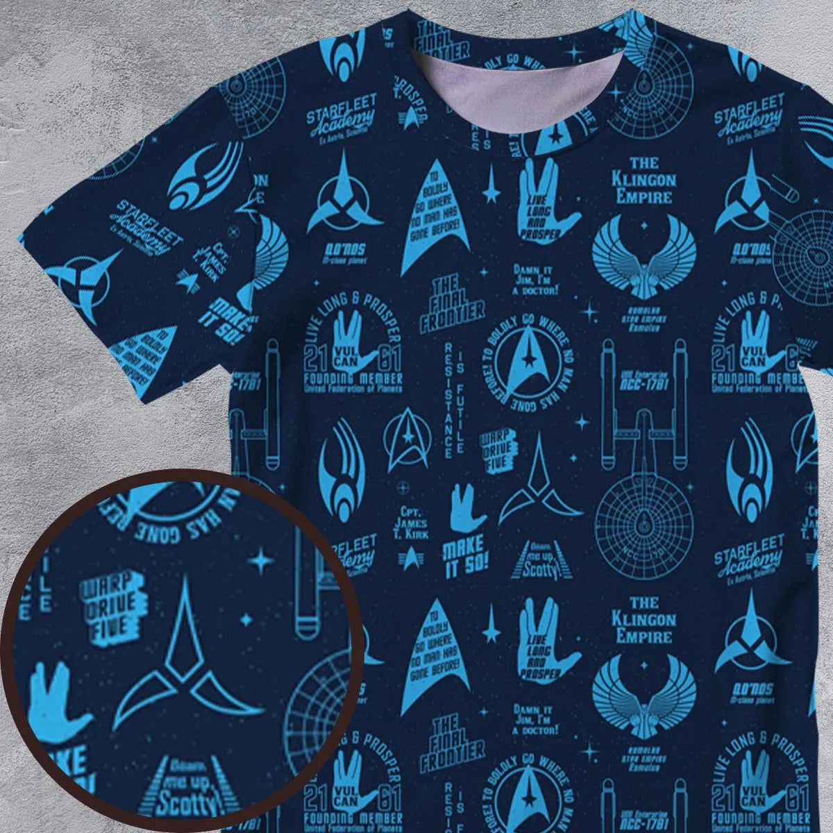 Full Print T-Shirt - 37JH9F85