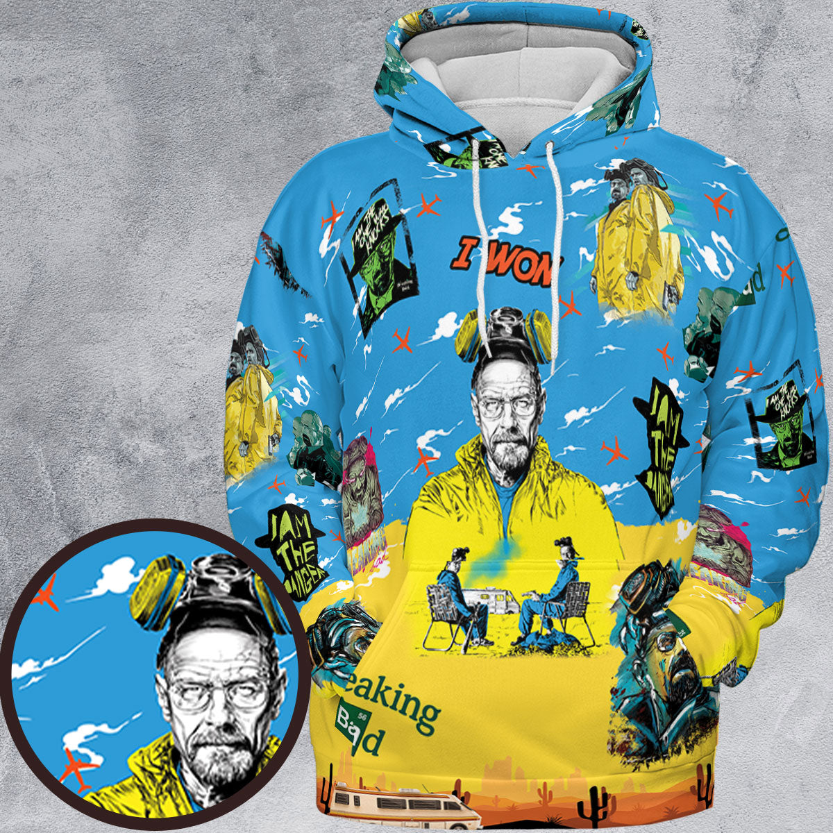 Full Print Hoodie - 6X2Y6JNR