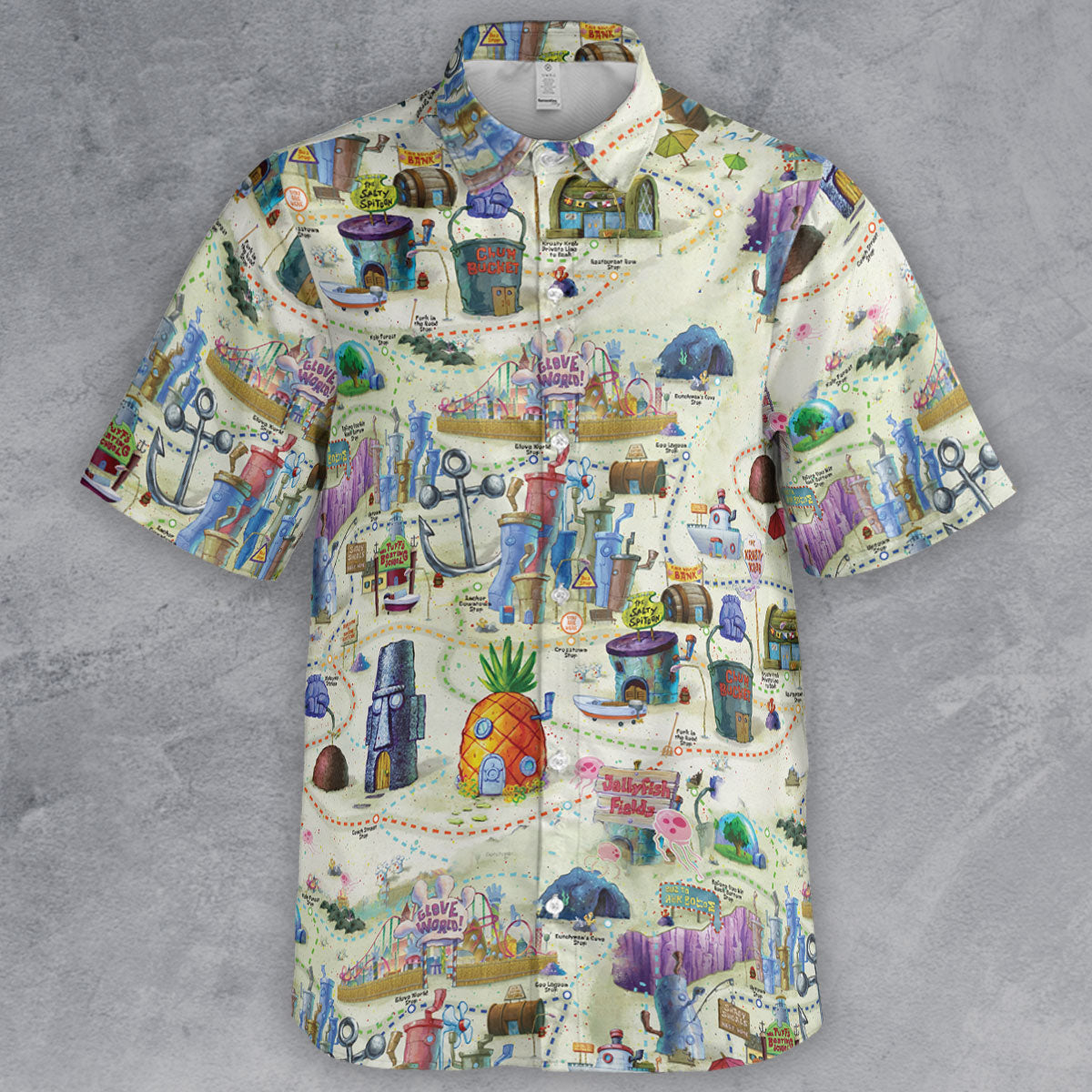 Short Sleeve Button Shirt - CLX6UCYD