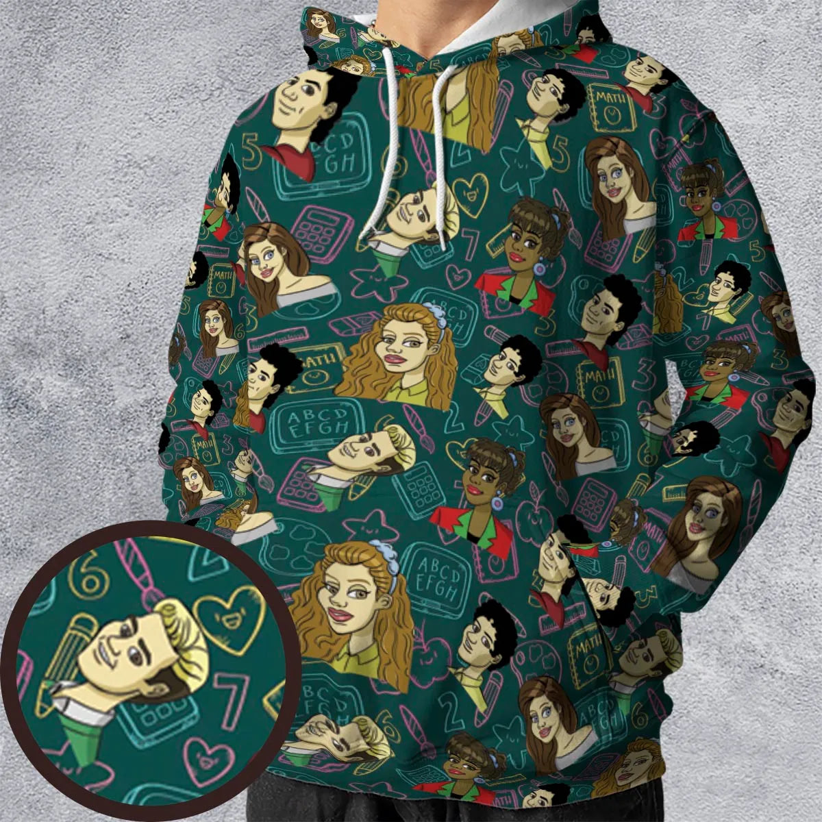 Full Print Hoodie - E1PR4LAG