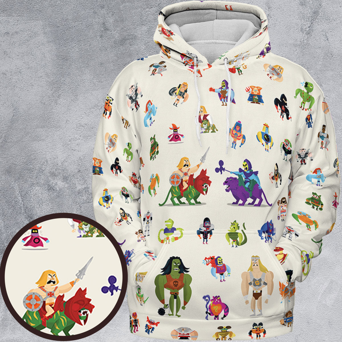 Full Print Hoodie - SU5L1RA3