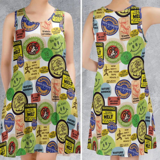 Casual Sleeveless Dress - AENSN33X