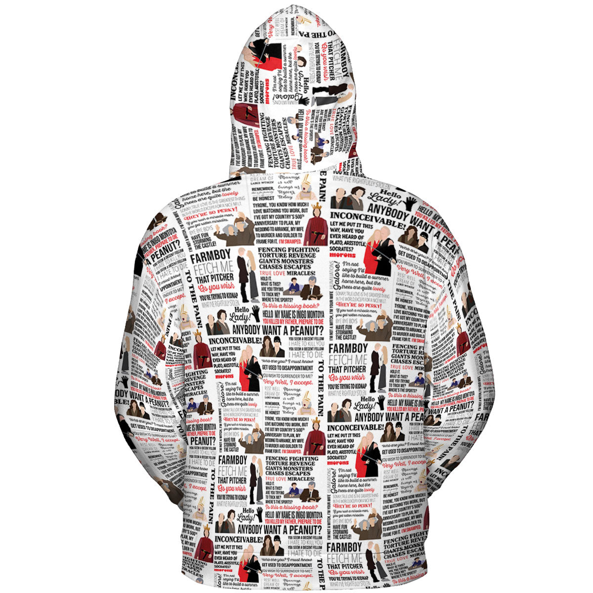 Full Print Hoodie - P6CXXHXJ