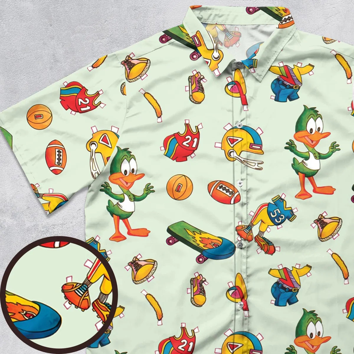 Short Sleeve Button Shirt - A2J7APFF