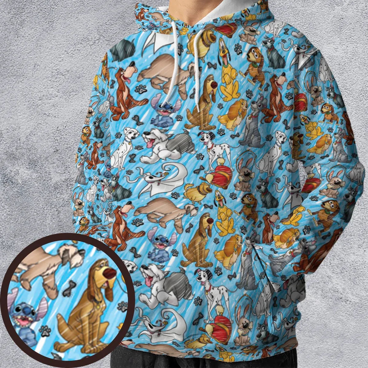 Full Print Hoodie - 1ZWTHPMW