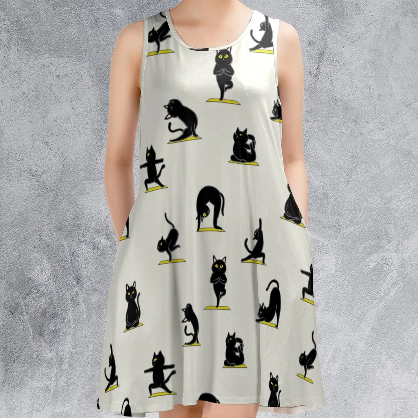 Casual Sleeveless Dress - EBYHRL17