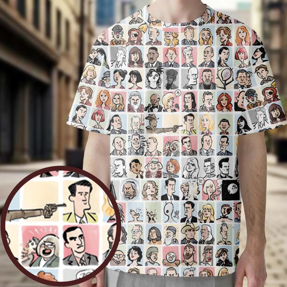 Full Print T-Shirt - UXU8R1AX