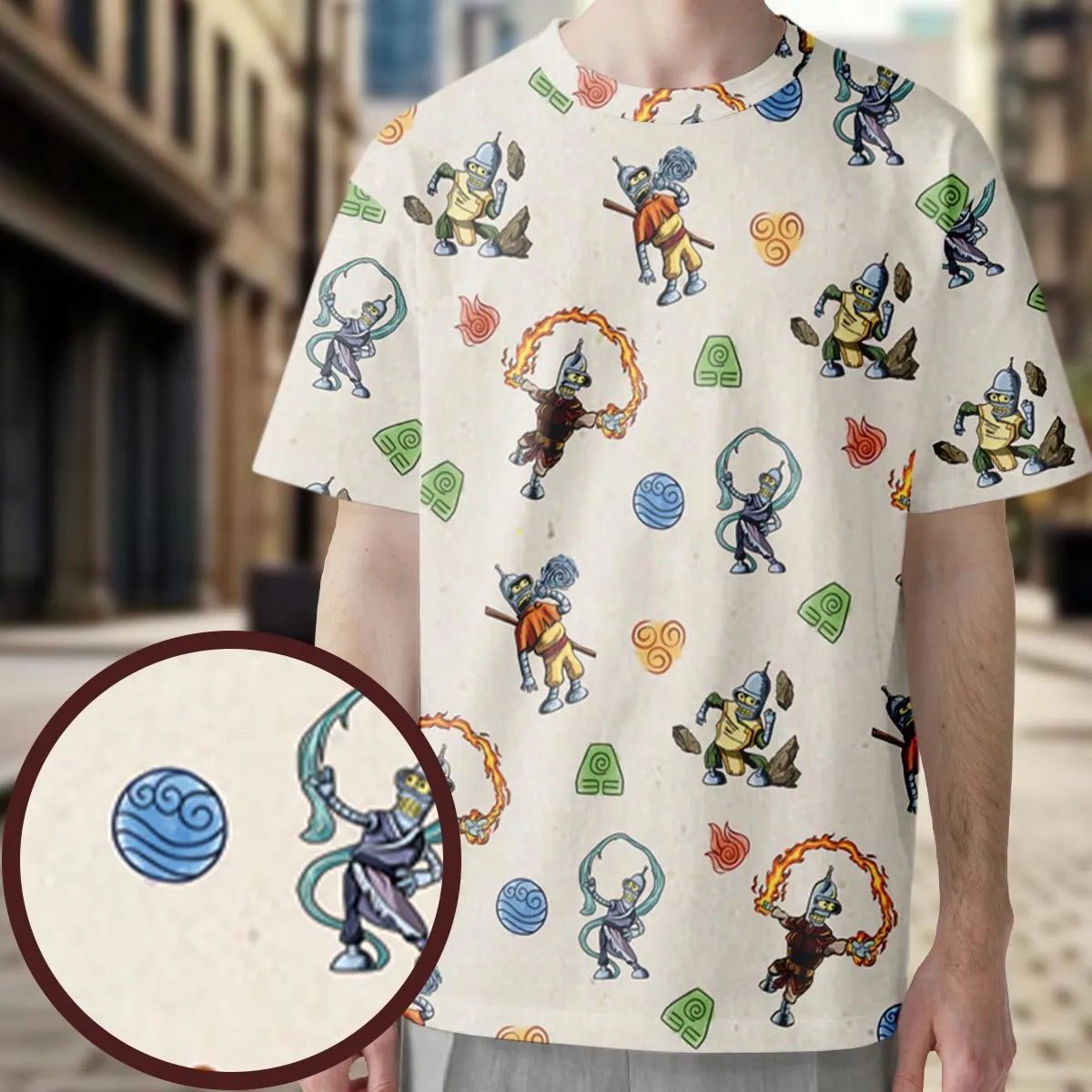 Full Print T-Shirt - LNK39V9Z