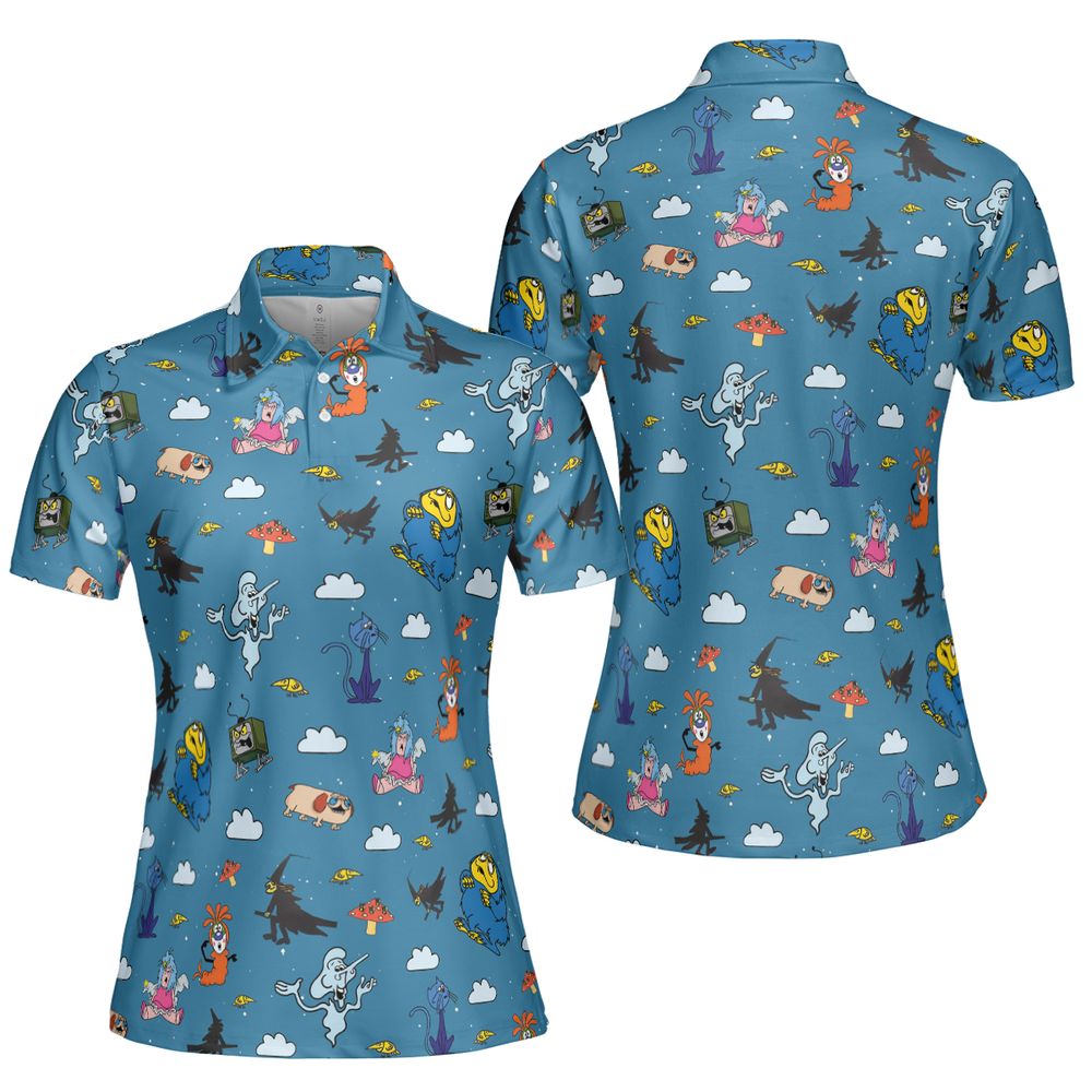 AOP Men/Women Polo Shirt - 9P9H25GS -  - 5