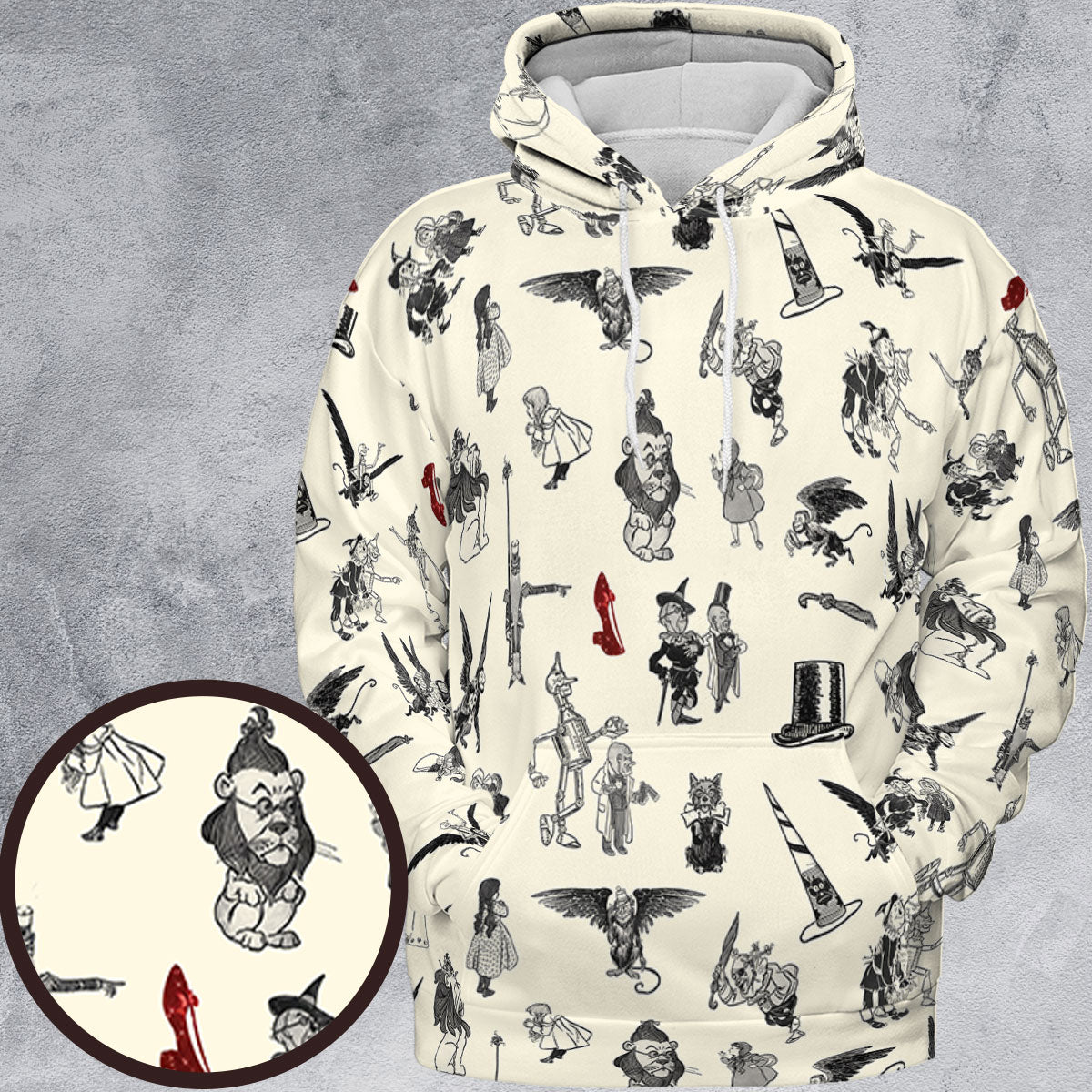 Full Print Hoodie - MU3AKM5S