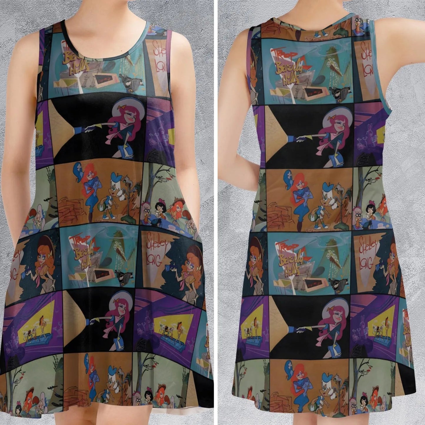 Casual Sleeveless Dress - M9USY6EY
