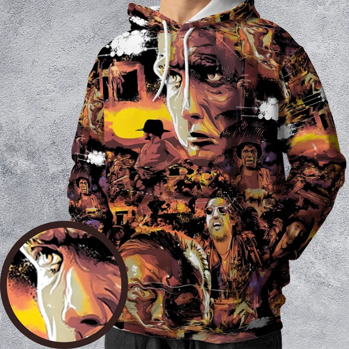 Full Print Hoodie - 35ZC92LM