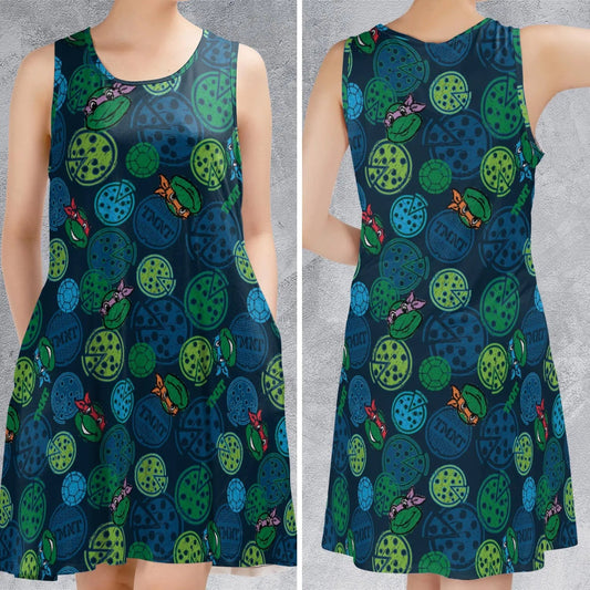 Casual Sleeveless Dress - DP7N9P1B