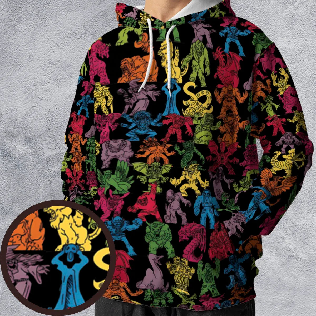 Full Print Hoodie - MZ6TAFLJ