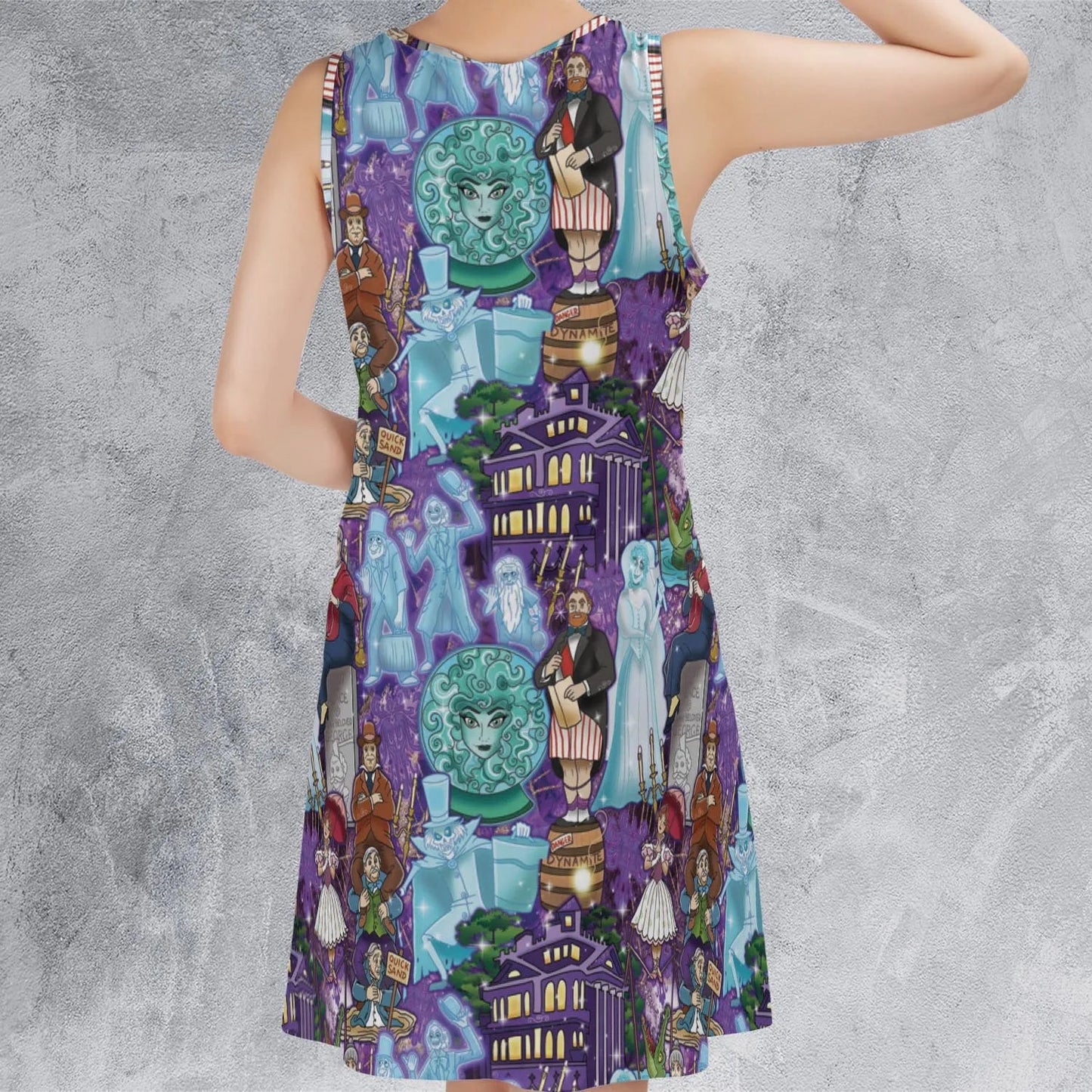 Casual Sleeveless Dress - QSHMCJNQ